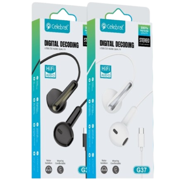 Celebrat G37 Digital Decoding Hi-Fi Stereo Audio Adapter | 100% Quality Sound Enhancer