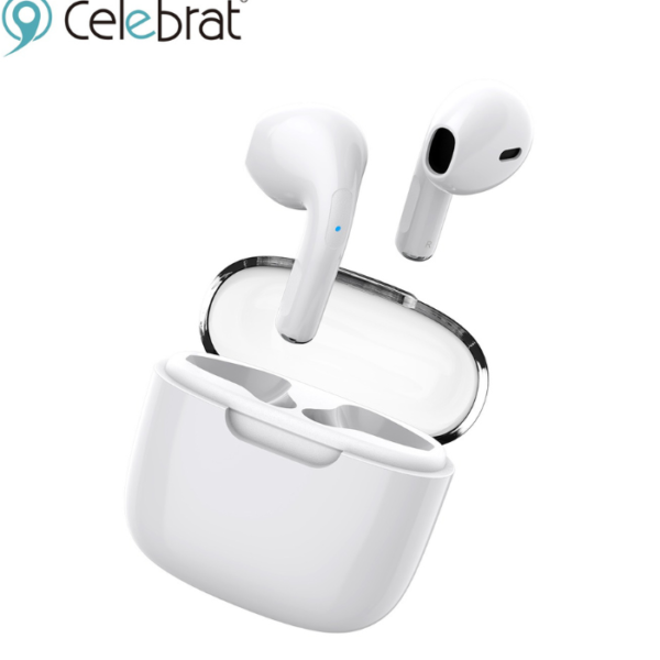 Celebrat W52 Wireless Airpods – Bluetooth Earbuds with Charging Case