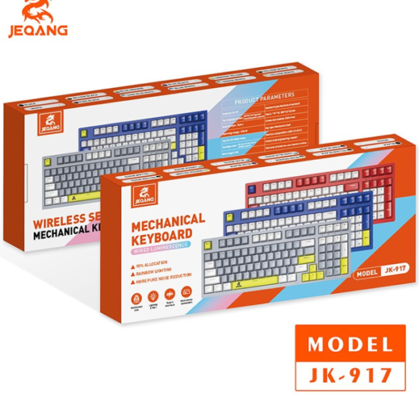 Jeqang JK917 JQ36 Mechanical RGB Gaming Keyboard