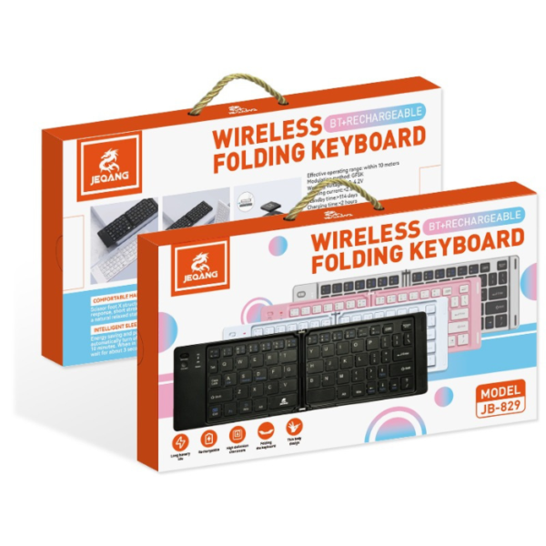 Jeqang JB829 JQ39 Folding Wireless Keyboard