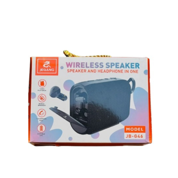 Jeqang JBG46 JQ43 Wireless Speaker with Airpods