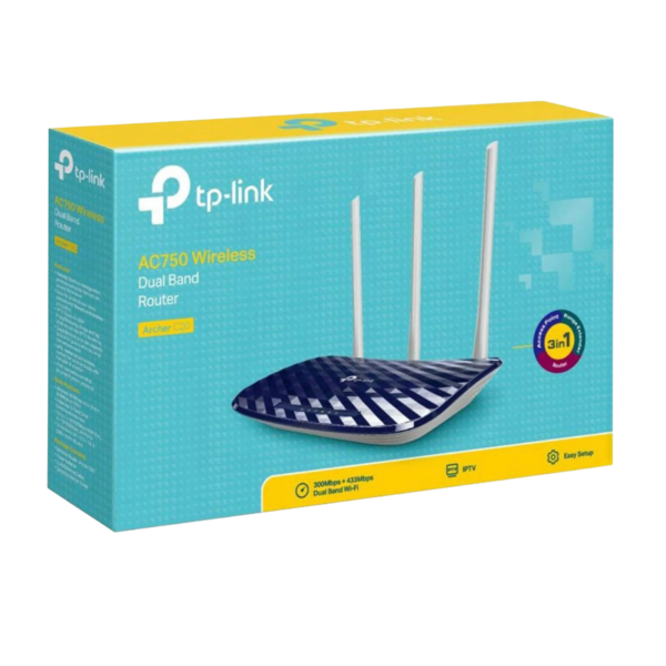 TP-Link Archer C20 Dual Band Gigabit Router AC750 – TPL6