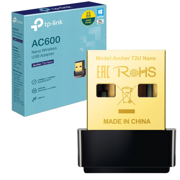 TP-Link Wireless USB Adapter T2U Nano AC600 – TPL14