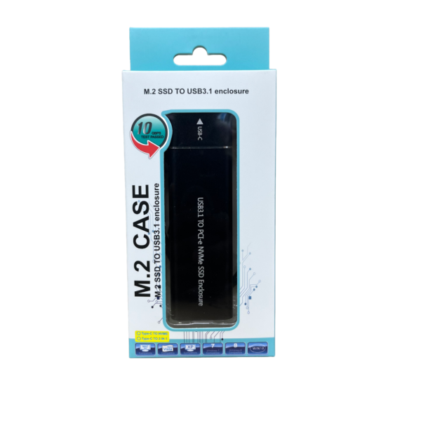 SSD Enclosure NVMe M.2 USB 3.1 Extreme 333 IT – JMT1