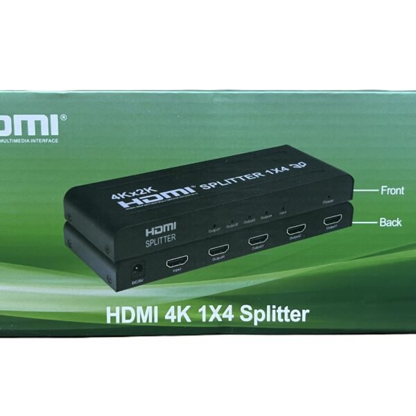 HDMI SPLITTER 4PORT EXTREME/METAL/3PIN/4K-HS4