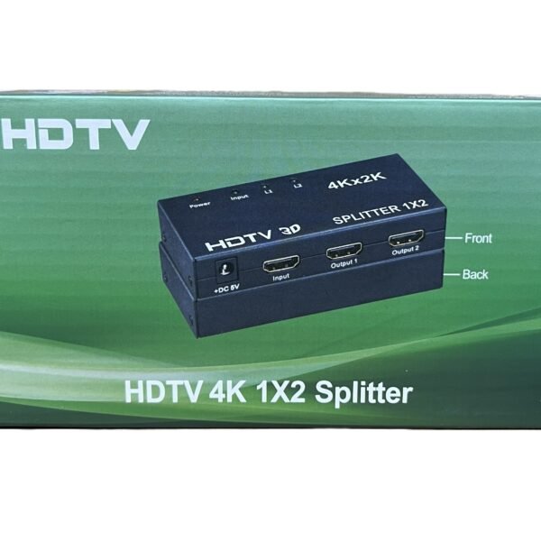 HDMI SPLITTER 2PORT/METAL/3PIN-HS2