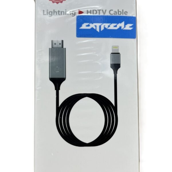 LIGHTNING TO HDMI CABLE 2M EXTREME -EXT161