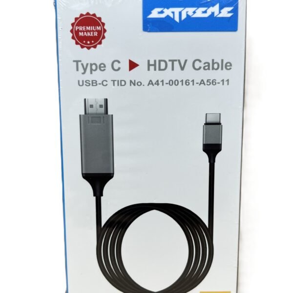 TYPEC TO HDMI CABLE A56 -11(1CTNX100PCS) EXTREME-BL504