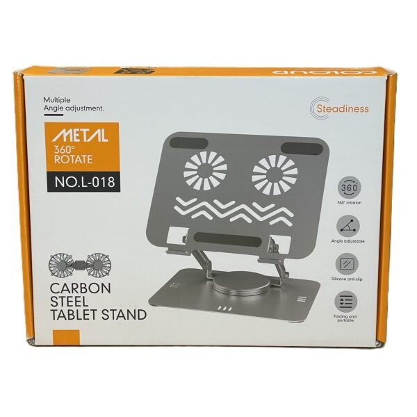 LAPTOP STAND 360 WITH FAN L018 -SGT106