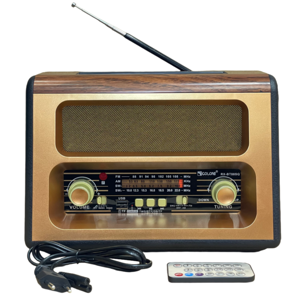 Bluetooth Speaker with FM Radio RX BT89 / BT88 – 333 MA LP220