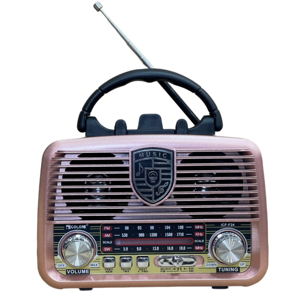 GOLON Portable Radio Speaker ICF F25 / F26 – BL520