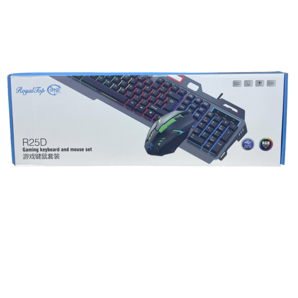 Gaming Keyboard & Mouse Combo Wired R25D 333IT – SZT42