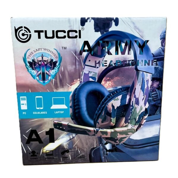 HEADSET TUCCI ARMY A1 -BL424